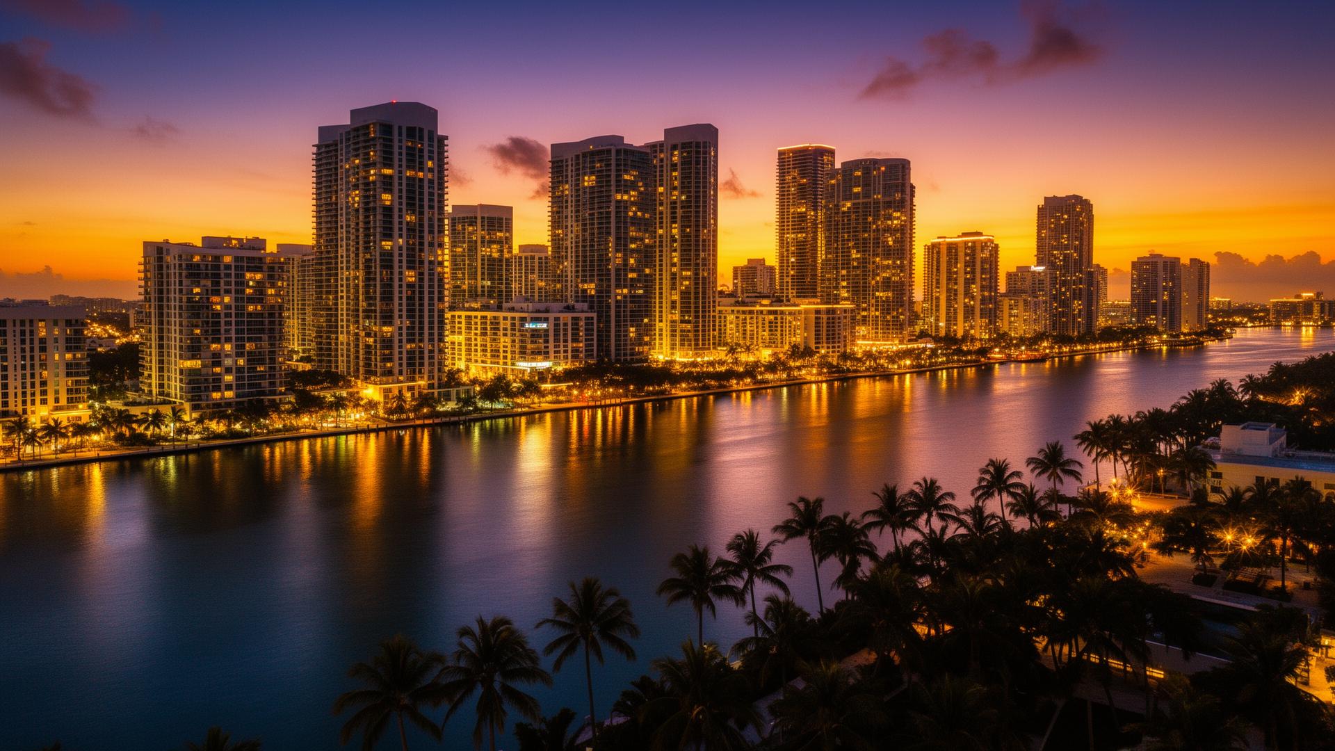 Brickell at Dusk